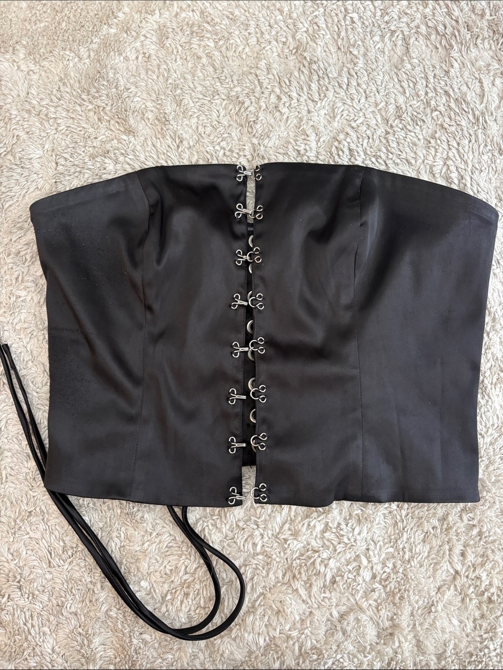Cry Baby Black Corset Top
